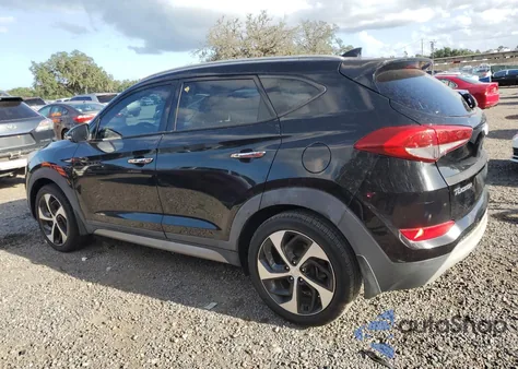 2017 Hyundai Tucson Limited from USA, damaged, VIN KM8J33A22HU321504
